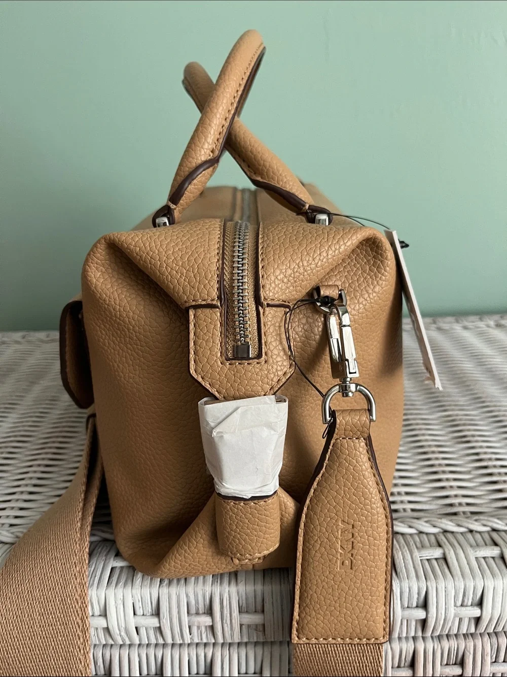 DKNY, Robin Satchel In Cappuccino